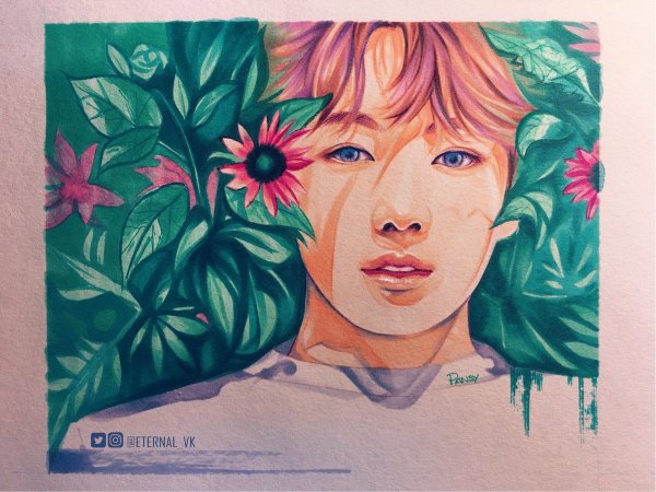 БТС красками