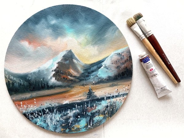 Живопись в круге