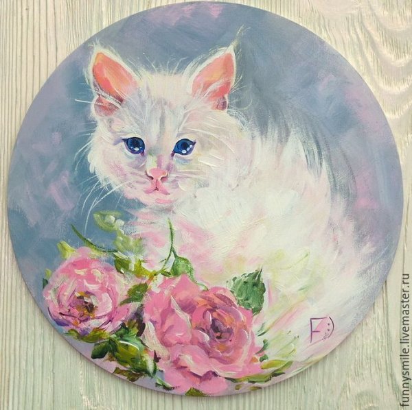 Пионы акрилом