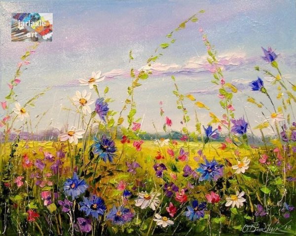 Васнецов Цветущий луг