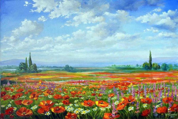 Ян Барткевич поле маков