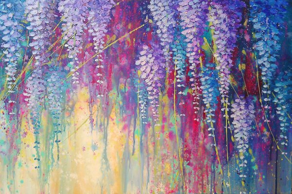 Клод Моне Вистерия