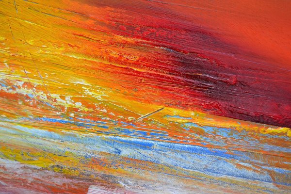 Абстракция маслом на холсте