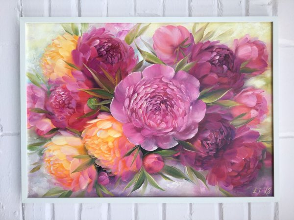 Эми Каспар пионы