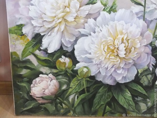 Художник Кулигина Татьяна картины пионы