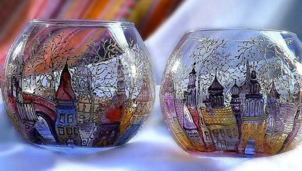 Витражная роспись по стеклу