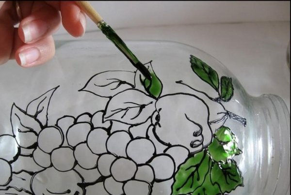 Контур для рисования на стекле