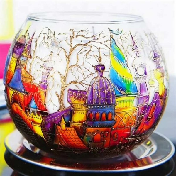 Роспись по стеклу