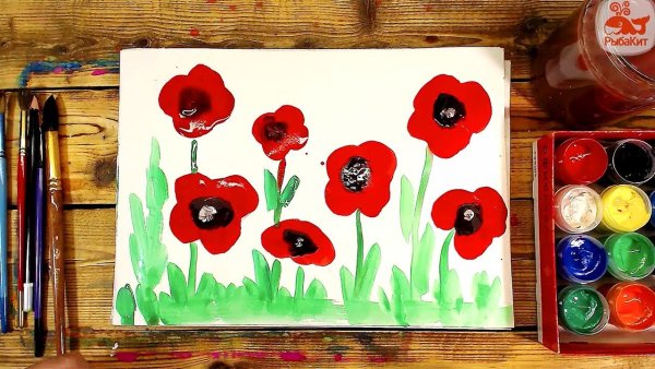 Занятие по рисованию «Радуга-дуга»