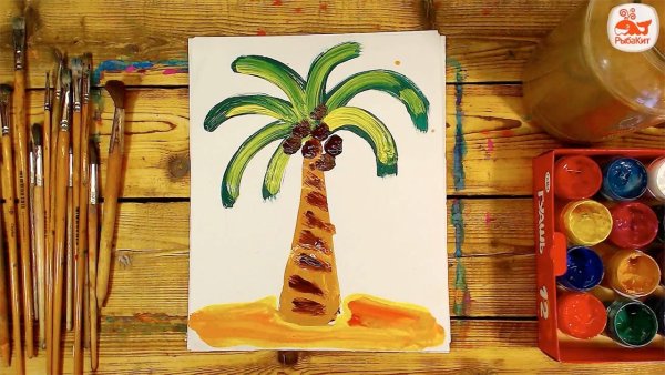 Рисование красками для малышей