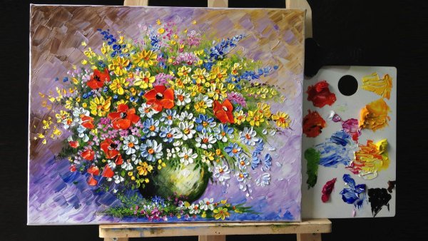 Картины акриловыми красками