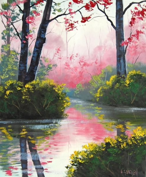 Пейзаж несложный