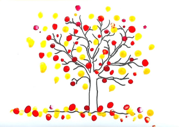 Рисование пальчиками для детей