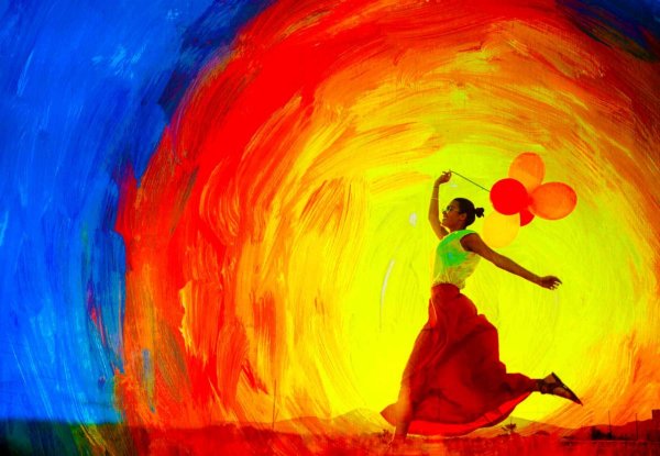 Яркие краски жизни