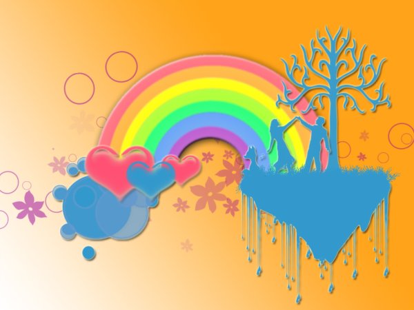 Радуга рисунок