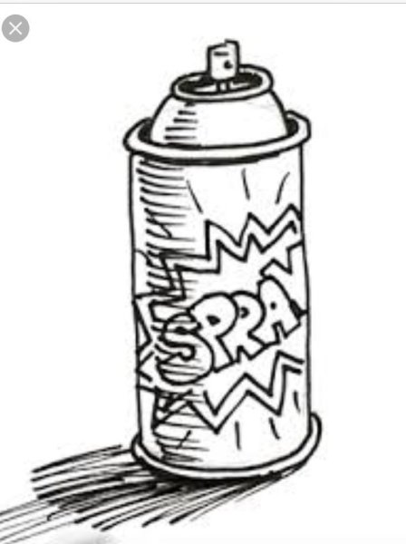 Граффити баллончик