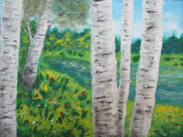 Картина Березки Головин