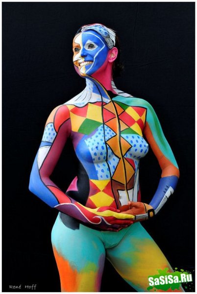 Бодипейнтинг искусство