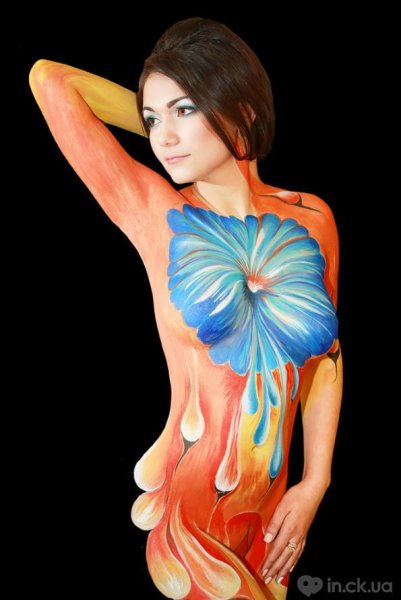 Боди арт в живописи