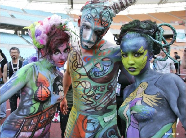 Рисование на теле