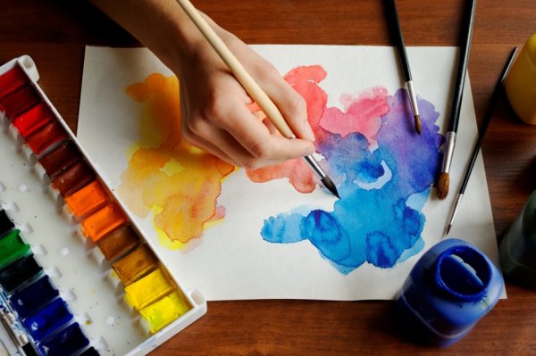 Креативная реклама краски