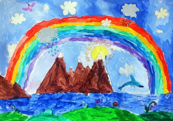 Рисование Радуга