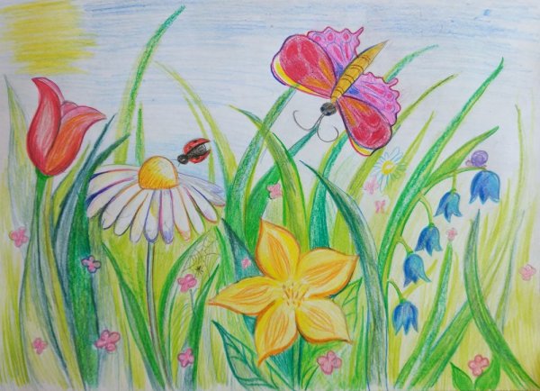 Летняя фантазия рисунки