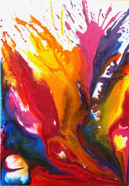 Разноцветные мазки