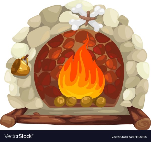 Нарисованный очаг