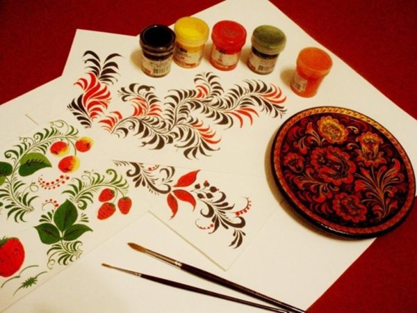 Веселов с. мастер хохломской росписи