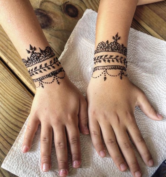 Мехенди браслет