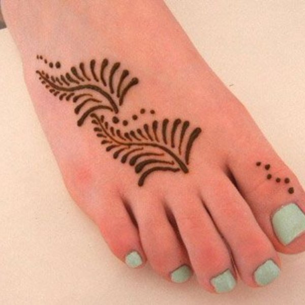 Мехенди для начинающих легкие на ноге