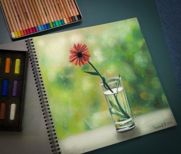 Рисование художественной пастелью