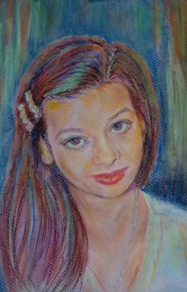 Рисование масляной пастелью