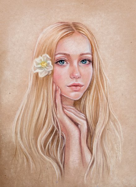 Портрет пастелью