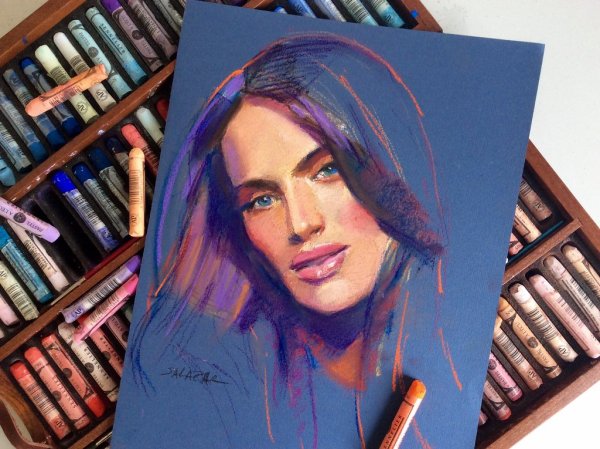 Пастель сенелье портрет