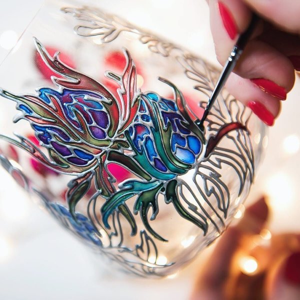 Екатерина Голанд витраж