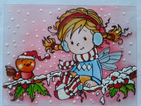 Витражная роспись для детей