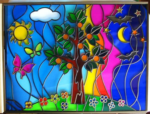 Витраж для детей