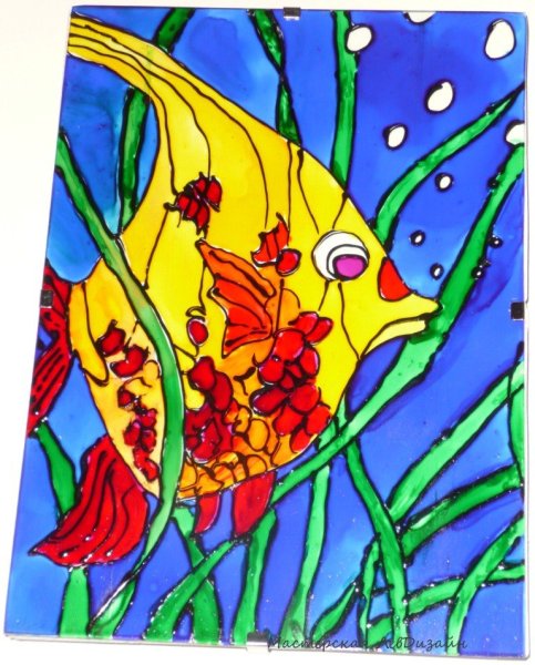 Витражная роспись для детей