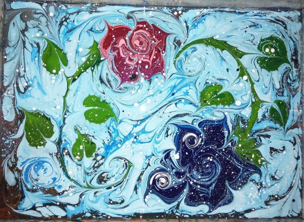 Живопись эбру