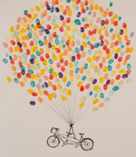 Идеи для пальчикового рисования