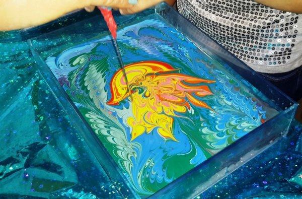 Акваанимация эбру