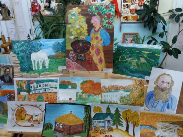 Волшебные краски Ясной Поляны поделки