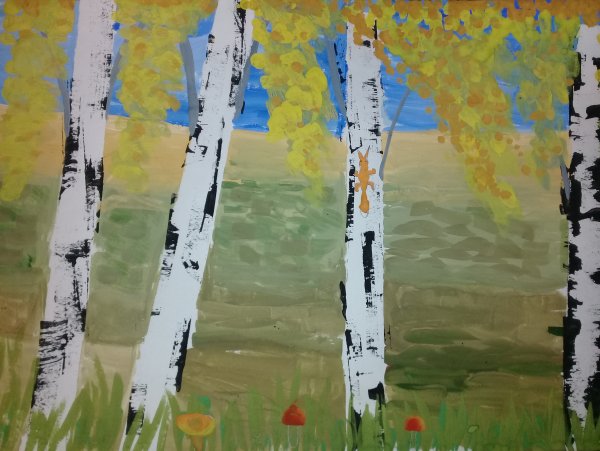 Рисунок на тему волшебные краски Ясной Поляны