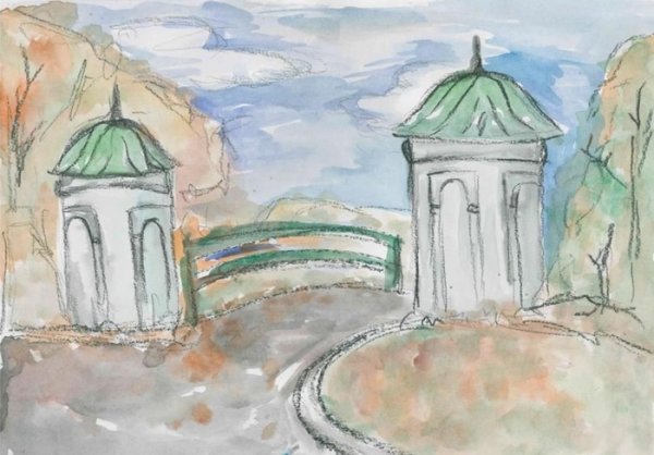 Ясная Поляна рисунок