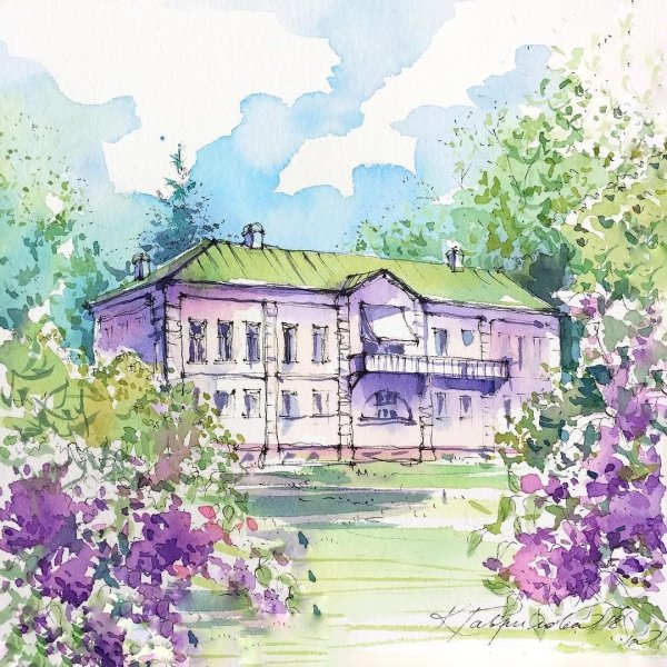 Зарисовки Тула Ясная Поляна