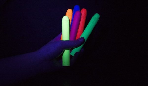 Люминесцентные мелки