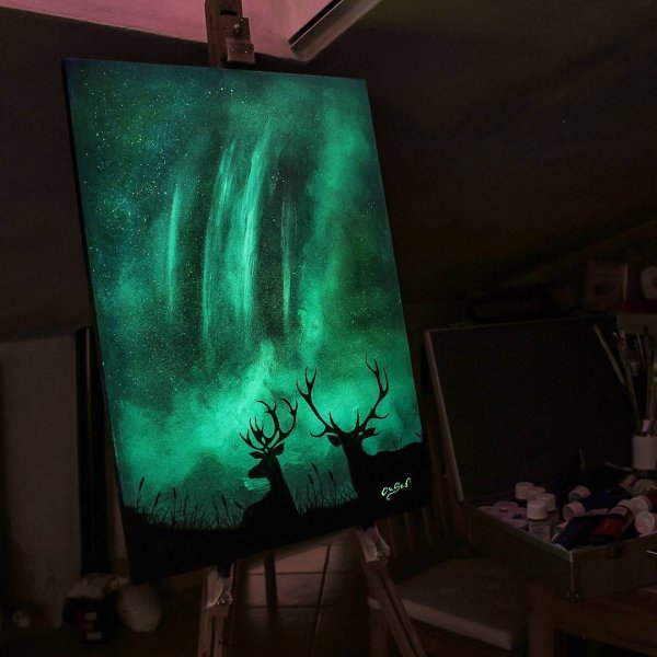 Molotow набор маркеров Grafx UV-Fluorescent Basic Set 1, 6 шт.