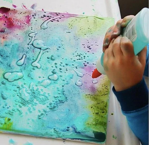 Необычные техники рисования для детей